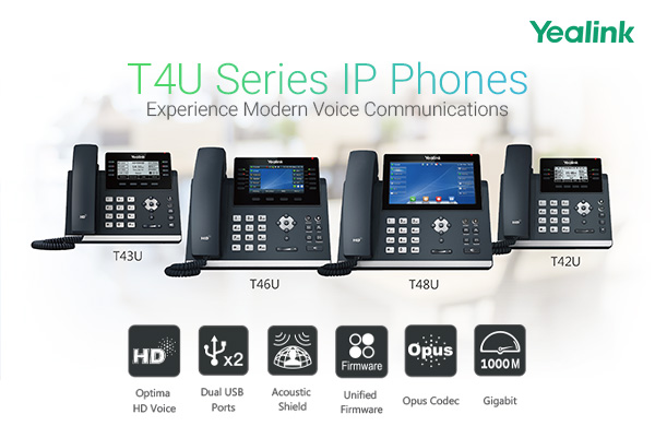 Yealink T4u Series Phones