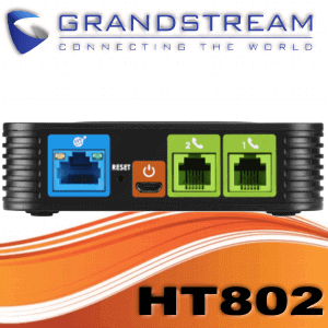 Grandstream HT802 Analog Adaptor Abudhabi UAE