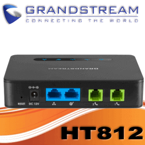 Grandstream HT812 Analog Adaptor Abudhabi UAE